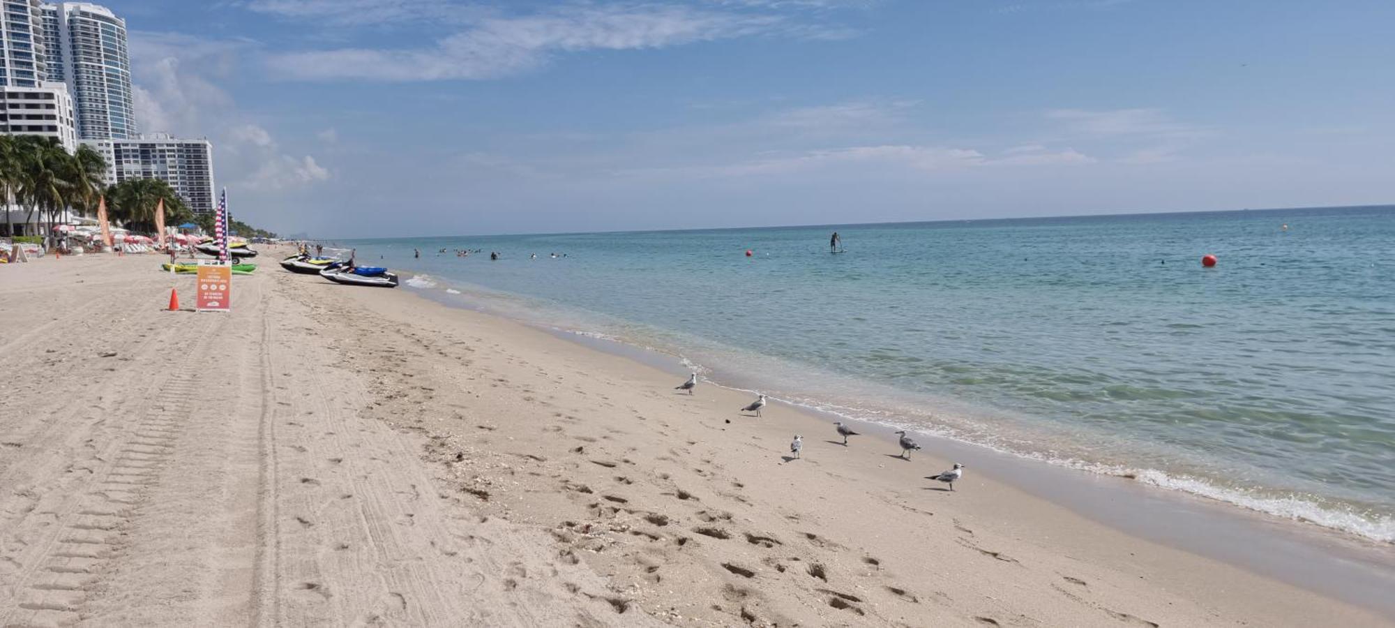 New Luxury Apartment 2Br 2Ba Direct Beach Access Hollywood Buitenkant foto